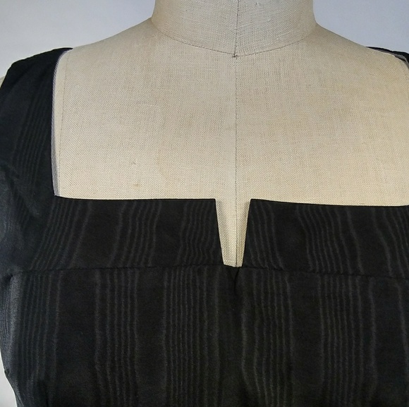 Isaac Mizrahi Woodgrain Taffeta 50's Party Dress - Picture 6 of 7